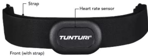 Strap Heart rate sensor TUNTURI® Front (with strap)