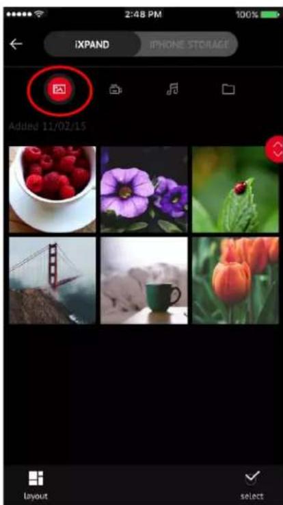 IXPAND IPHONE STORAGE Added 11/02/15 layout select