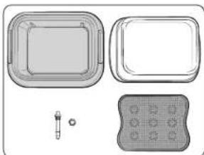 SAMSUNG NV7B5745PAK - Garų talpyklos surinkimas (tik kai kuriuose modeliuose) - 1