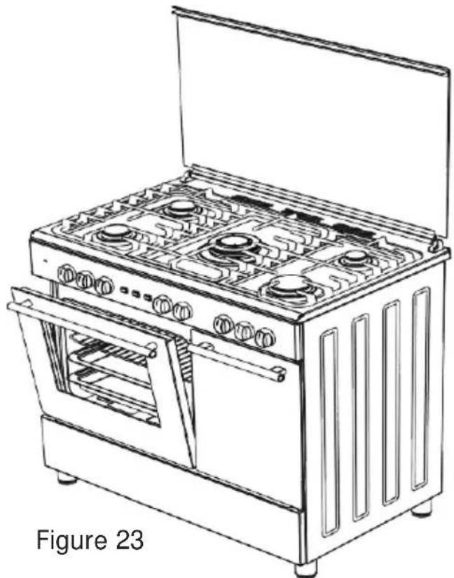 NEVIR NVR-CB5PHW - Installation Of The Oven Door - 1