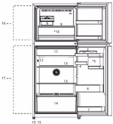 BEKO RDNT401I50VHFSU - REFRIGERATOR - 1