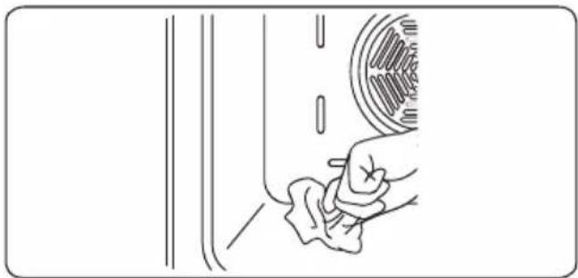 ASPES AHM9500DX - Limpar o Interior do Forno - 1