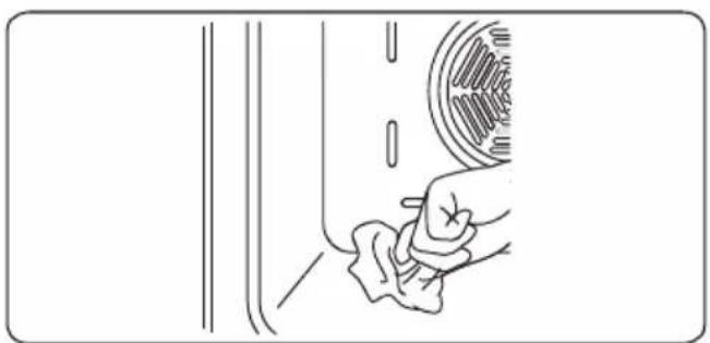 ASPES AHM9500DX - Limpieza del interior del horno - 1