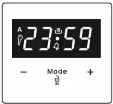 A 23:59 - Mode +