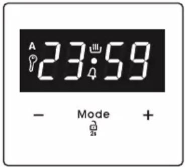 A 23:59 - Mode +