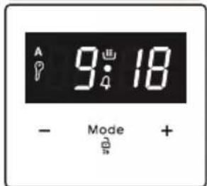 ASPES AHM9500DX - Ajuste do tempo do aviso sonoro - 6