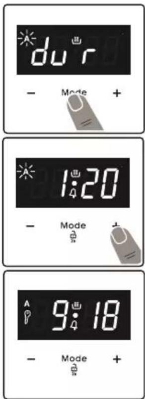 du'r - Mode + 1:20 - Mode + 9:18 - Mode +