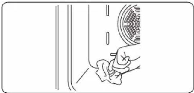 ASPES AHM9500DX - Cleaning the Inside of the Oven - 1