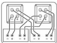CANTON Reference 5 K WBT-Edition - Bi-Wiring/Bi-Amping-Terminal - 2