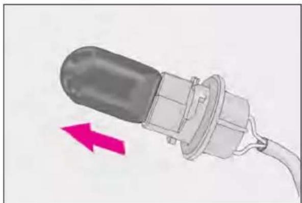 LEXUS RC F (2024) - Remove the 2 screws. - 4