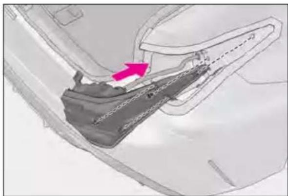 LEXUS RC F (2024) - Remove the 2 screws. - 6