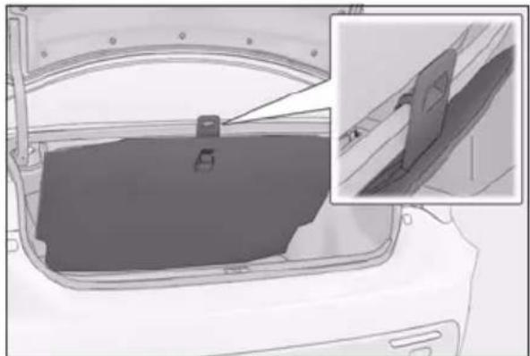 LEXUS RC F (2024) - Taking out the emergency tire puncture repair kits - 2