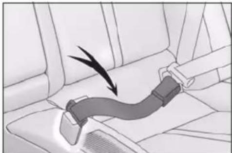 LEXUS RC F (2024) - Seat belt extender - 1