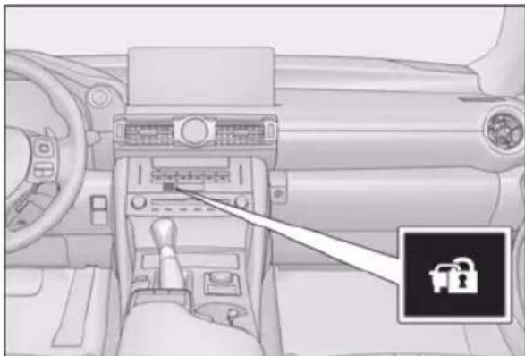 LEXUS RC F (2024) - Operating the system - 1