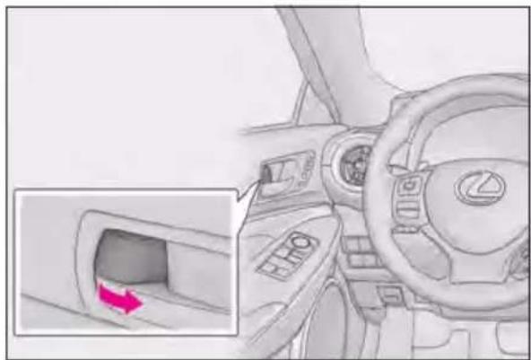 LEXUS RC F (2024) - Locking and unlocking the doors and opening the trunk - 3