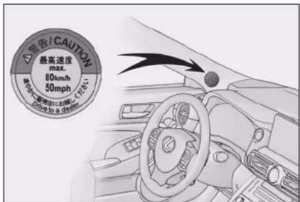 LEXUS RC F (2024) - Emergency repair method - 8
