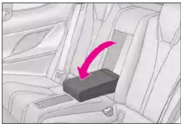LEXUS RC F (2024) - Armrest (if equipped) - 1