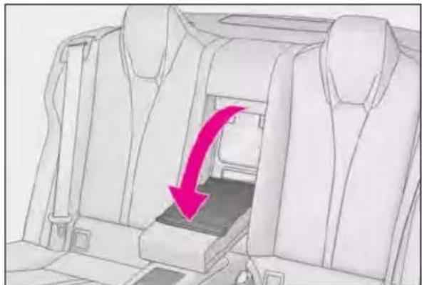 LEXUS RC F (2024) - Trunk storage extension (if equipped) - 2