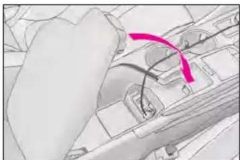 LEXUS RC F (2024) - Power outlet - 2