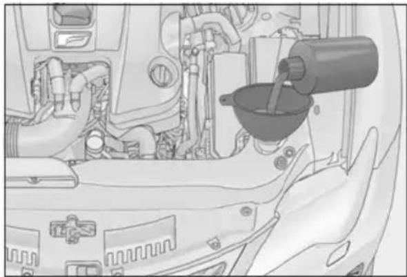LEXUS RC F (2024) - Adding the washer fluid - 1