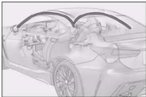 LEXUS RC F (2024) - ■ Conditions under which the SRS airbags may deploy (inflate), other than a collision - 11