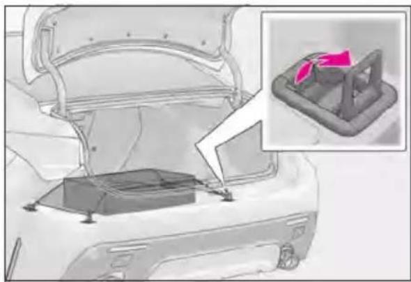 LEXUS RC F (2024) - Cargo hooks - 1