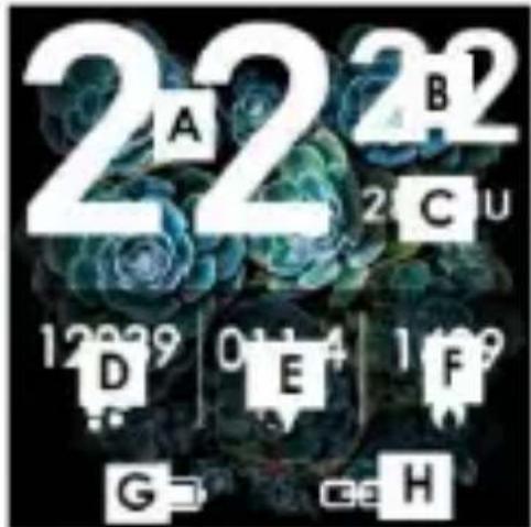 222 A B 2 C U 1289 D 0 E 1 F G H