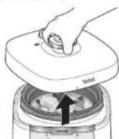 TEFAL CY3601 - 當壓力調節器不再冒出蒸氣後,才能打開鍋蓋。 - 3