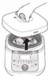 TEFAL CY3601 - 如需 (於取消烹調時) 快速打開鍋蓋 - 3