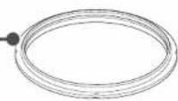 TEFAL CY3601 - Sealing ring (Rubber portion) - 1
