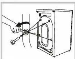 Diagram showing a hand using a flashlight to adjust or install a device, with arrows indicating the process.