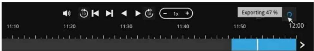 11:10 11:20 11:30 11:40 11:50 12:00 Exporting 47 %