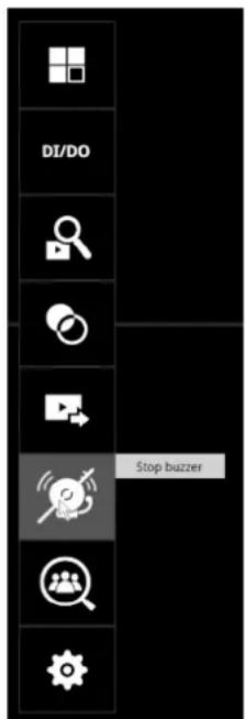 DI/DO Stop buzzer
