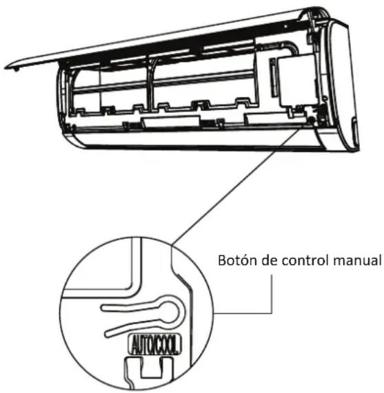Botón de control manual