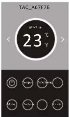 TAC_A67F7B *Cool * 23 °C ~ > Tempo Auto Swing Mado Turbo Ice Bominir