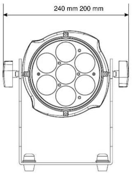 240 mm 200 mm