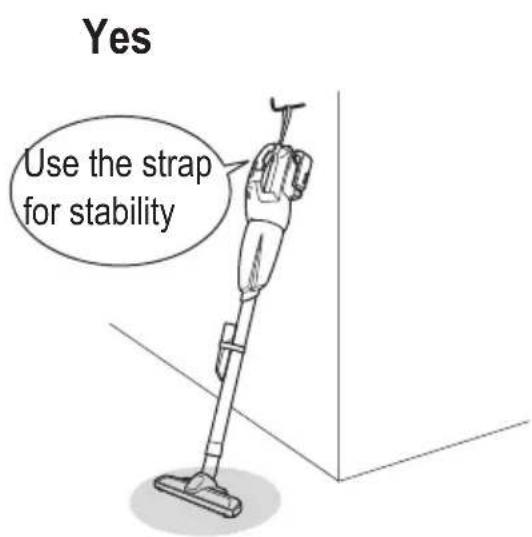 Yes Use the strap for stability