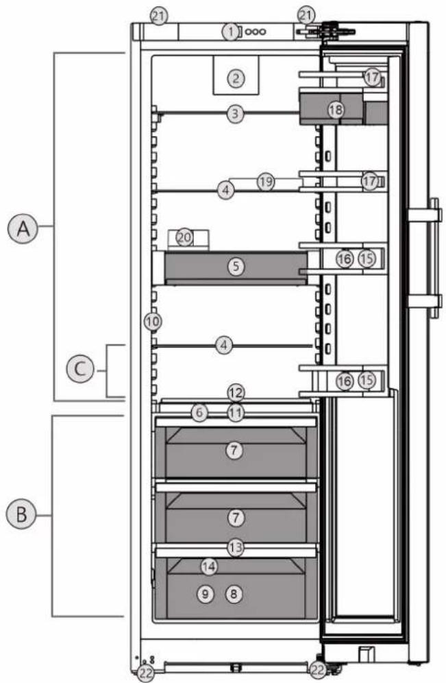 LIEBHERR XRCbsh 5266 - 设备和装备一览 - 1