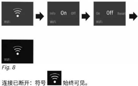 LIEBHERR XRCbsh 5266 - 断开 WLAN 连接 - 1