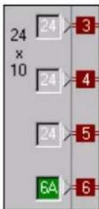 24 x 10 24 24 24 6A 3 4 5 6