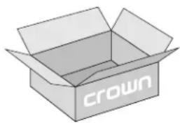 CROWN IQ-P.I.P.-DSP - Factory Service Shipping Instructions: - 1