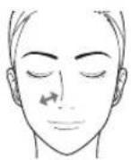 PANASONIC EH-SC65 - 6.Cleansing the chin - 2