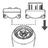 PANASONIC EH-SC65 - Open the facial cleanser compartment and add facial cleanser. - 1