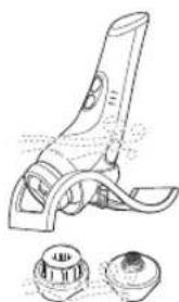 PANASONIC EH-SC65 - Lightly wipe it with a towel or similar cloth and place it on the stand to dry. - 1