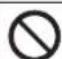 PANASONIC EH-SC65 - Explanation of symbols - 1