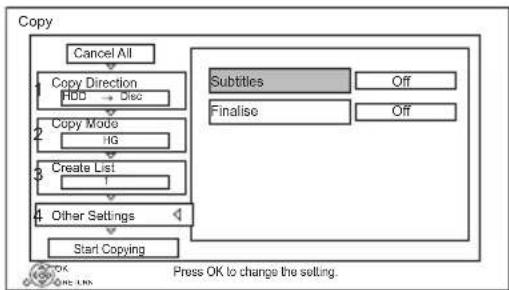 PANASONIC DMR-BWT450 - Make other settings. - 1