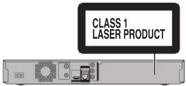 CLASS 1 LASER PRODUCT