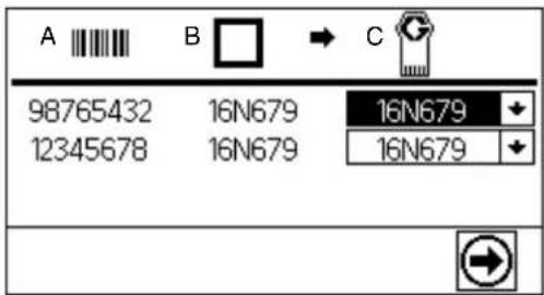 A B C 98765432 16N679 16N679 12345678 16N679 16N679