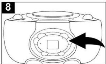 Emerson GP208 - PLAYING COMPACT DISCS NORMAL PLAYBACK - 8