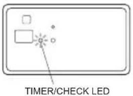 TIMER/CHECK LED